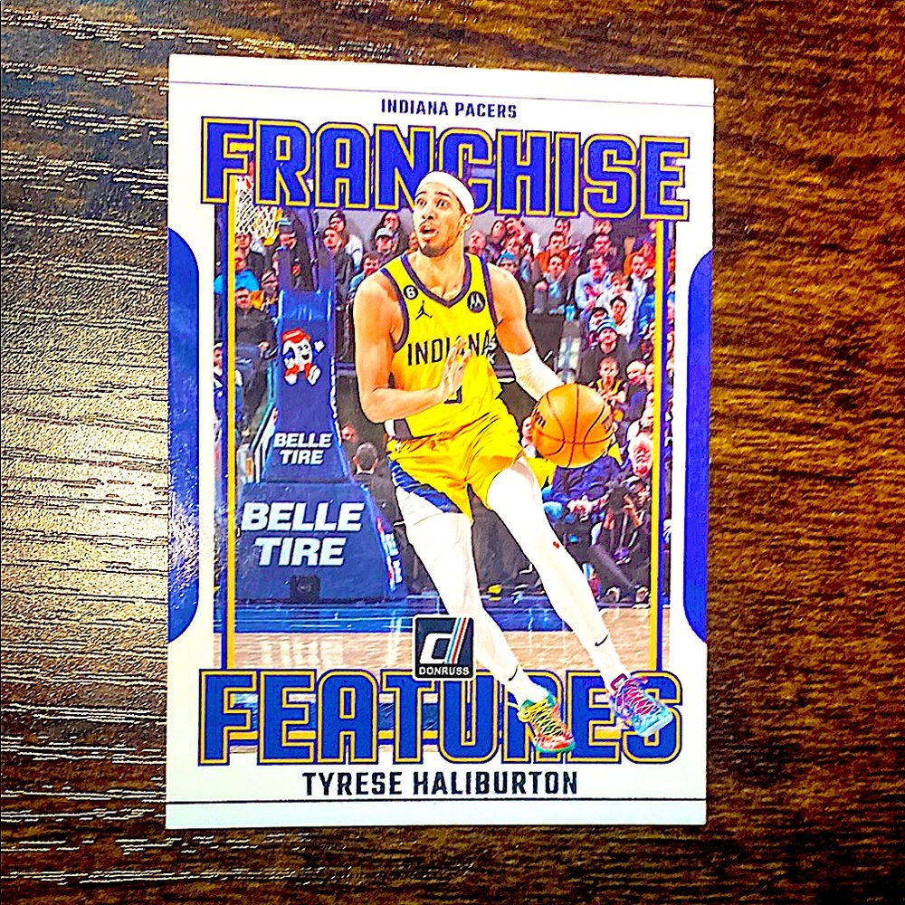 Indiana Pacers Franchise Features Trading Card